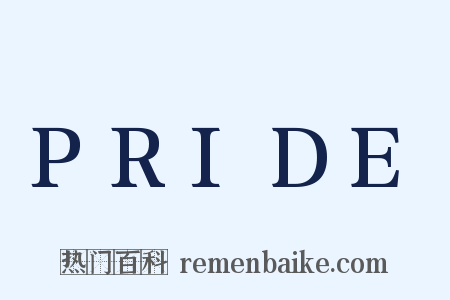 PRIDE是什么意思的图片